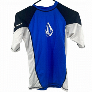 Volcom swim shirt rash guard anti uv mod tech uv ultra violet protection sz lg